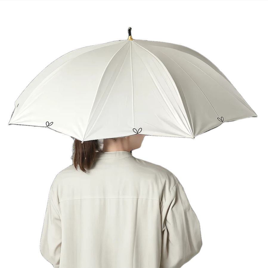 #5 Umbrella Sun/Rain "White Flower"