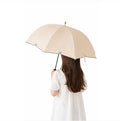 Umbrella Sun/Rain "Beige Flower"